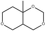 4H,5H-Pyrano[4,3-d]-1,3-dioxin, tetrahydro-8a-methyl- Structure