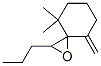 4,4-Dimethyl-8-methylene-2-propyl-1-oxaspiro[2.5]octane Structure