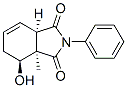 (3aR)-3a,4,5,7aα-Tetrahydro-4β-hydroxy-3aα-methyl-2-phenyl-1H-isoindole-1,3(2H)-dione 구조식 이미지