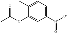 2-METHYL-5-NITROPHENYL ACETATE Structure