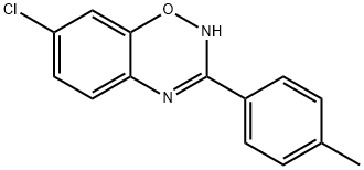 7-Chloro-3-(4-methylphenyl)-2H-1,2,4-benzoxadiazine 구조식 이미지