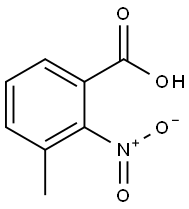 3-Methyl-2-nitrobenzoic acid 구조식 이미지