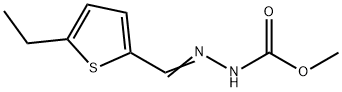 히드라진카르복실산,[(5-에틸-2-티에닐)메틸렌]-,메틸에스테르(9CI) 구조식 이미지