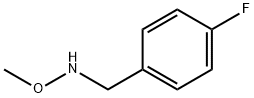 Benzenemethanamine, 4-fluoro-N-methoxy- (9CI) Structure