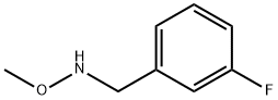 벤젠메탄아민,3-플루오로-N-메톡시-(9CI) 구조식 이미지