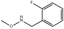 Benzenemethanamine, 2-fluoro-N-methoxy- (9CI) Structure