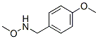 Benzenemethanamine, N,4-dimethoxy- (9CI) Structure