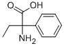 2-AMINO-2-PHENYLBUTYRIC ACID Structure