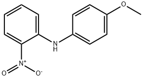 N-(4-METHOXYPHENYL)-2-NITROBENZENAMINE 구조식 이미지
