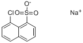 SODIUM 8-CHLORONAPHTHALENE-1-SULFONATE Structure