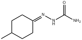 [(4-methylcyclohexylidene)amino]urea Structure