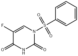 1-(Phenylsulfonyl)-5-fluorouracil Structure