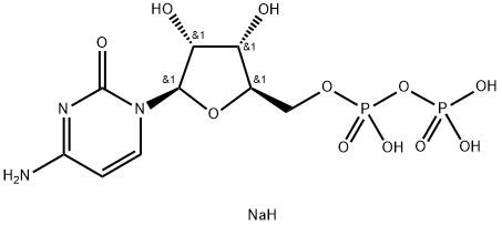 Cytidine-5'-diphosphate disodium salt Structure