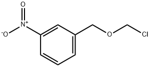 1-[(클로로메톡시)메틸]-3-니트로벤젠 구조식 이미지