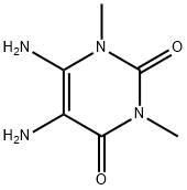 5,6-Diamino-1,3-dimethyluracil hydrate 구조식 이미지