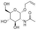 ALLYL 2-ACETAMIDO-2-DEOXY-ALPHA-D-GLUCOPYRANOSIDE Structure