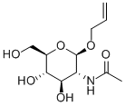 ALLYL 2-ACETAMIDO-2-DEOXY-BETA-D-GLUCOPYRANOSIDE 구조식 이미지