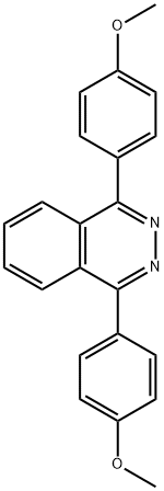 1,4-bis(4-methoxyphenyl)phthalazine Structure