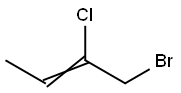 1-Bromo-2-chloro-2-butene Structure