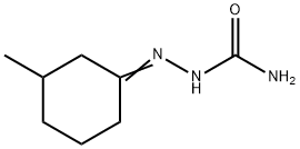 3-Methylcyclohexanone semicarbazone Structure