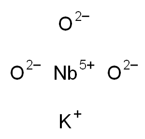 Niobium potassium oxide 구조식 이미지