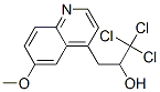 1,1,1-trichloro-3-(6-methoxyquinolin-4-yl)propan-2-ol 구조식 이미지