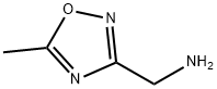 (5-methyl-1,2,4-oxadiazol-3-yl)methylamine hydrochloride 구조식 이미지