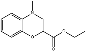 ETHYL 4-METHYL-3,4-DIHYDRO-2H-BENZO[B][1,4]OXAZINE-2-CARBOXYLATE 구조식 이미지