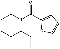 피페리딘,2-에틸-1-(2-푸라닐카르보닐)-(9CI) 구조식 이미지