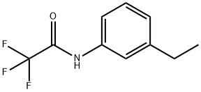 Acetamide, N-(3-ethylphenyl)-2,2,2-trifluoro- (9CI) Structure