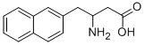 3-AMINO-4-(NAPHTHALEN-2-YL)BUTANOIC ACID 구조식 이미지