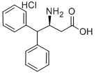 (S)-3-AMINO-4,4-DIPHENYL-BUTYRIC ACID HCL 구조식 이미지