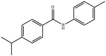Benzamide, 4-(1-methylethyl)-N-(4-methylphenyl)- (9CI) Structure