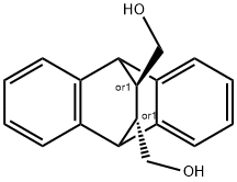 TRANS-9,10-DIHYDRO-9,10-ETHANOANTHRACENE-11,12-DIMETHANOL Structure