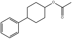 (4-phenylcyclohexyl) acetate Structure
