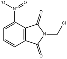 N-CHLOROMETHYL-4-NITROPHTHALIMIDE 구조식 이미지