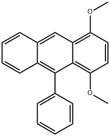 1,4-Dimethoxy-9-phenylanthracene Structure