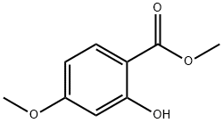 Methyl 4-methoxysalicylate 구조식 이미지