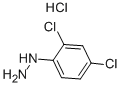 2,4-Dichlorophenylhydrazine hydrochloride 구조식 이미지