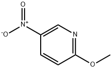 2-Methoxy-5-nitropyridine 구조식 이미지