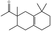 1-(2,3,8,8-Tetramethyl-1,2,3,4,5,6,7,8-octahydronaphthalen-2-yl)ethanone Structure