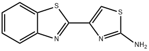 4-(1,3-BENZOTHIAZOL-2-YL)-1,3-THIAZOL-2-AMINE 구조식 이미지