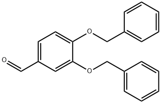 3,4-Dibenzyloxybenzaldehyde 구조식 이미지