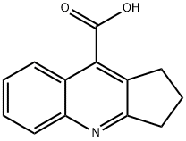 2,3-DIHYDRO-1H-CYCLOPENTA[B]QUINOLINE-9-CARBOXYLIC ACID Structure