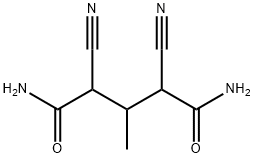 2,4-DICYANO-3-METHYLGLUTARAMIDE Structure