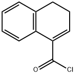 1-나프탈렌카르보닐클로라이드,3,4-디히드로-(9CI) 구조식 이미지