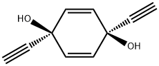 2,5-시클로헥사디엔-1,4-디올,1,4-디에티닐-,시스-(9CI) 구조식 이미지