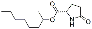 sec-octyl 5-oxo-L-prolinate Structure