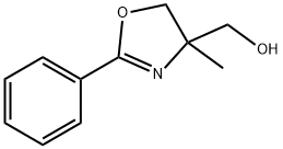 (4-Methyl-2-phenyl-4,5-dihydro-1,3-oxazol-4-yl)methanol 구조식 이미지