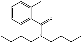 N,N-디부틸-2-메틸-벤즈아미드 구조식 이미지